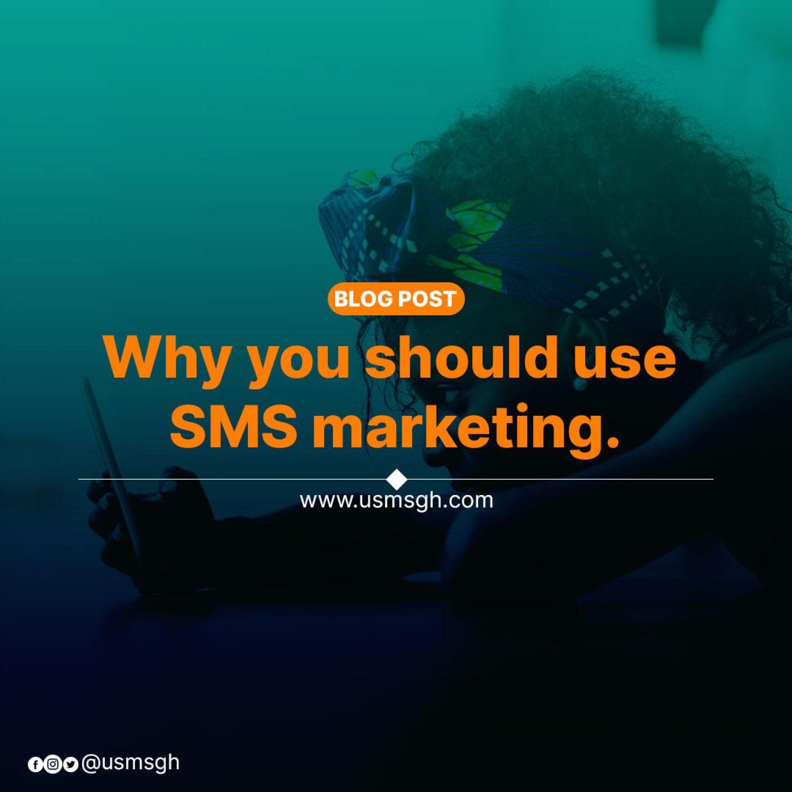 Why you should use SMS marketing.